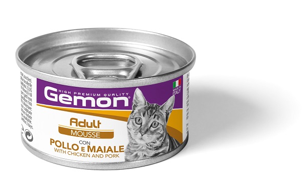 GEMON MOUSSE ADULT POLLO&MAIAL