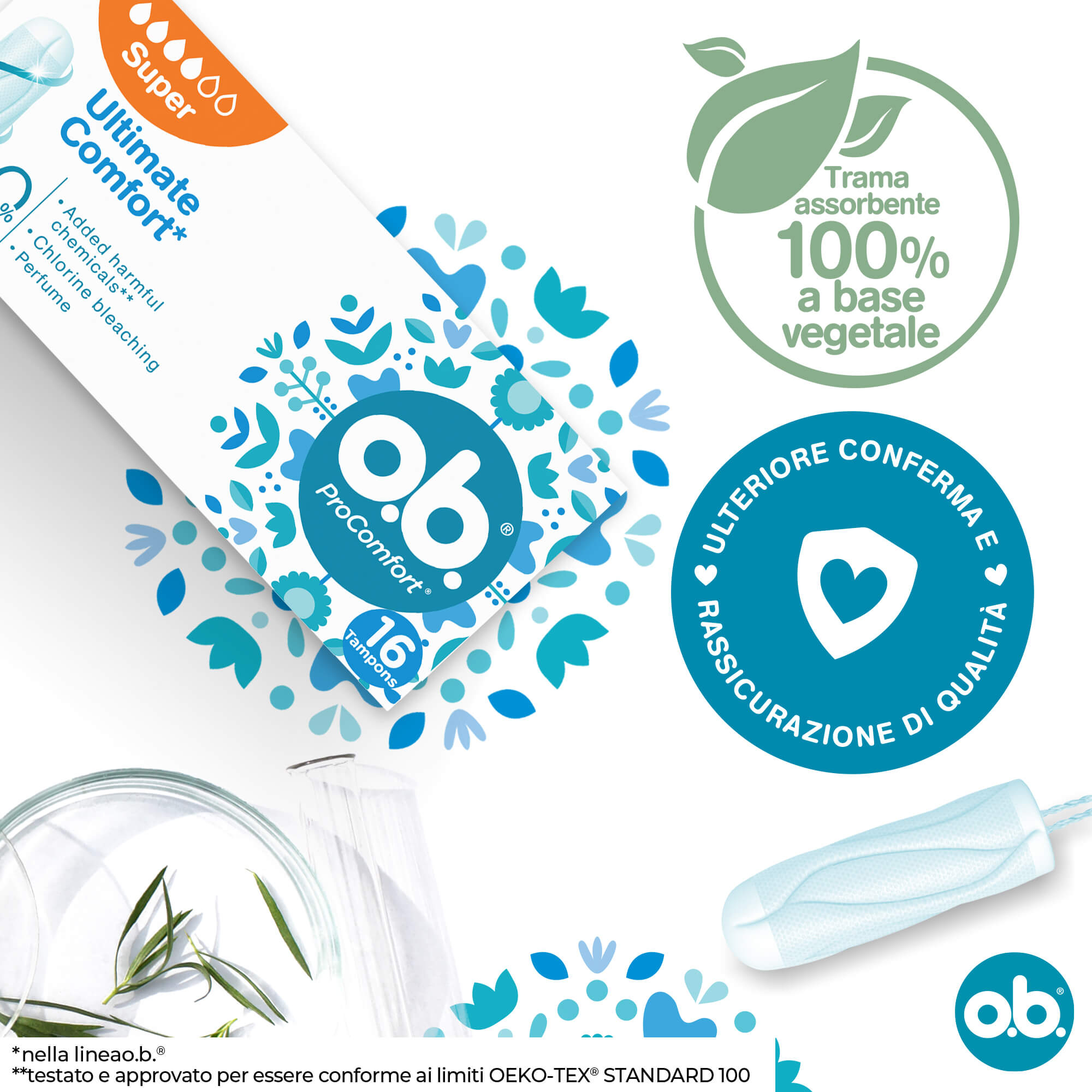 O.B. ProComfort Super 16 Assorbenti Interni O.B. ProComfort Super 16 Assorbenti Interni
