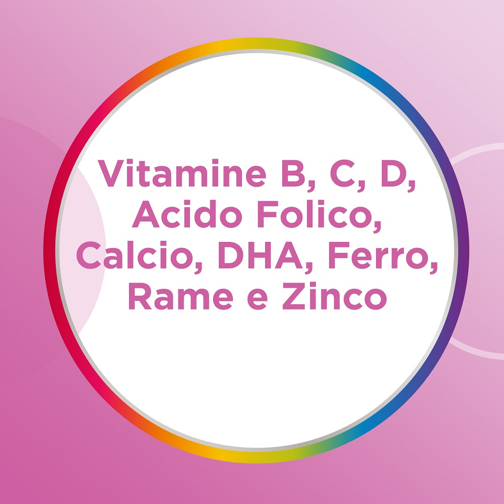 Multicentrum Mamma DHA Integratore Alimentare Multivitaminico Multiminerale Gravidanza 30Cpr+30Cps Multicentrum Mamma DHA Integratore Alimentare Multivitaminico Multiminerale Gravidanza 30Cpr+30Cps