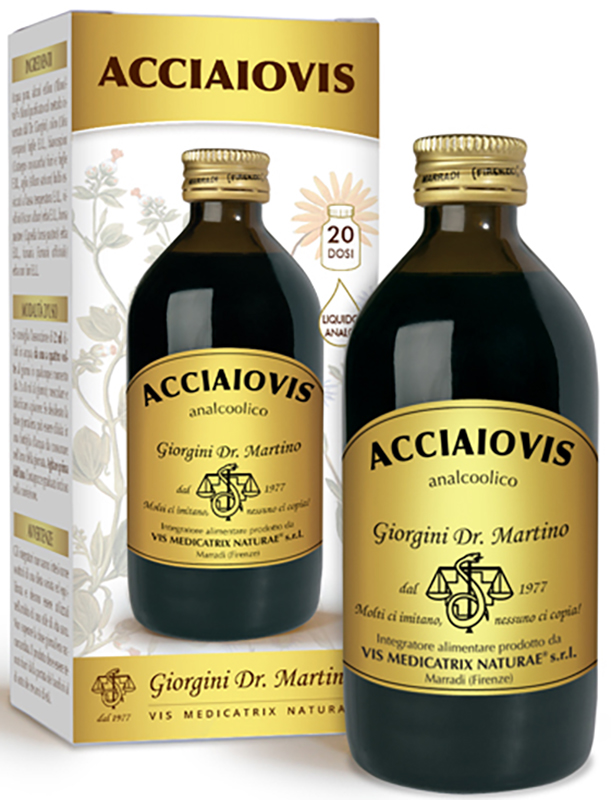 ACCIAIOVIS Liq.Alcol.200ml SVS ACCIAIOVIS Liq.Alcol.200ml SVS