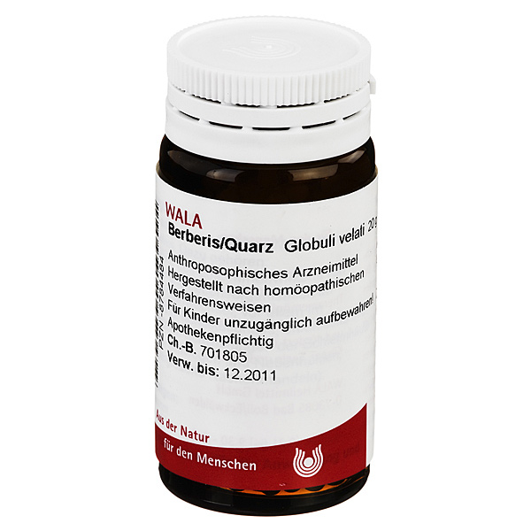 Wala Berberis Quarz Medicinale Omeopatico Globuli 20 g