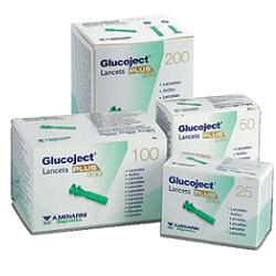 Glucoject Lancets Plus Lancette Pungidito 33G 50pz