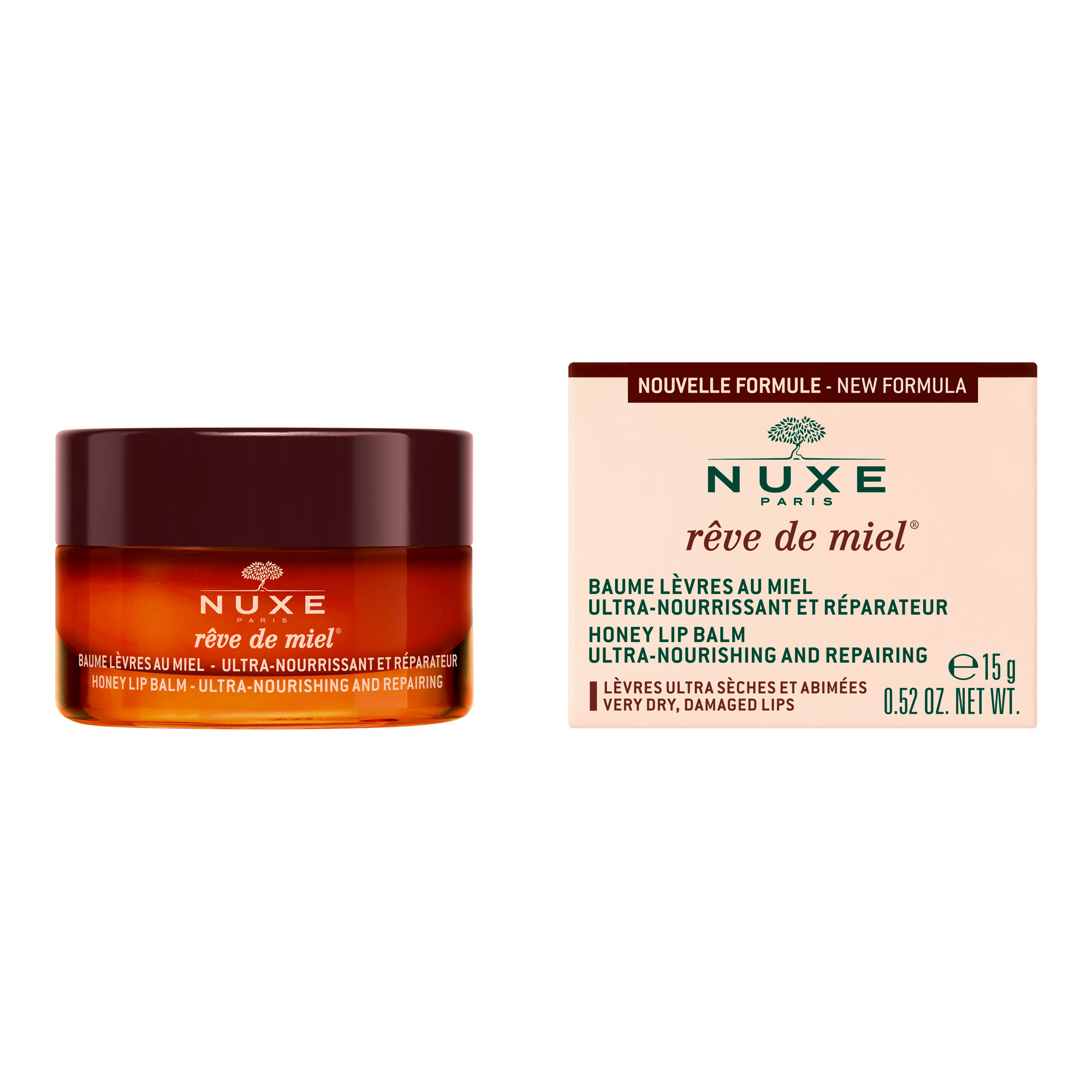 Nuxe Rêve De Miel® Balsamo Labbra Riparatore Al Miele 15ml.