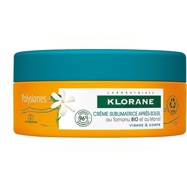 KLORANE Crema sublimatrice doposole ristrutturante al al Tamanu Bio e al Monoï 200ml KLORANE Crema sublimatrice doposole ristrutturante al al Tamanu Bio e al Monoï 200ml