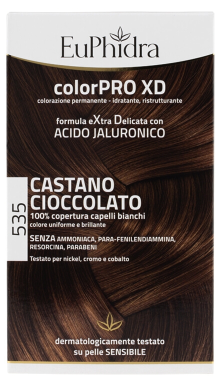 Euphidra ColorPRO XD 535 Castano Cioccolato Tintura Extra Delicata Euphidra ColorPRO XD 535 Castano Cioccolato Tintura Extra Delicata