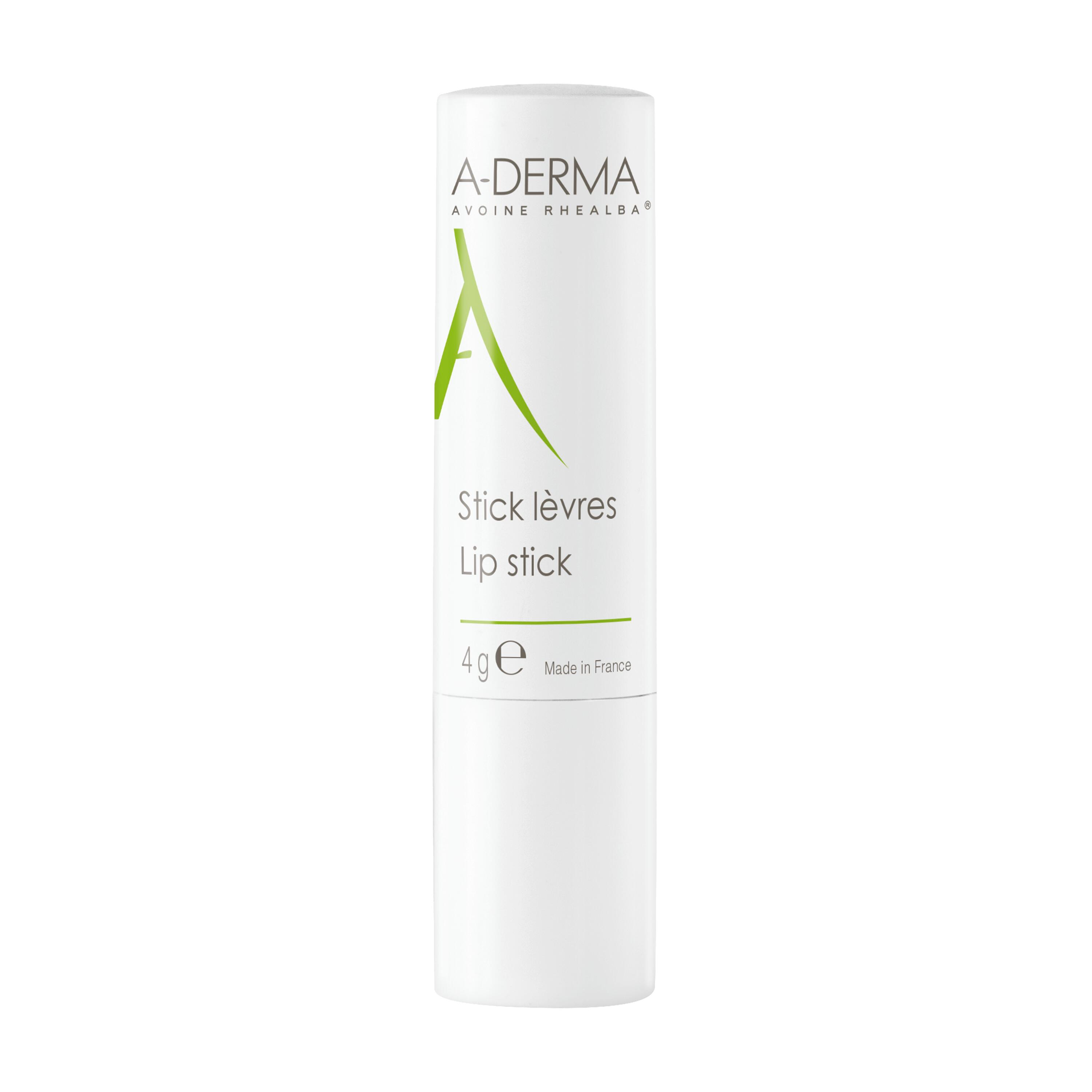 A-Derma Les Indispensables - Stick Idratante, Lenitivo E Ristrutturante Per Labbra Fragili E Eecche 4 g