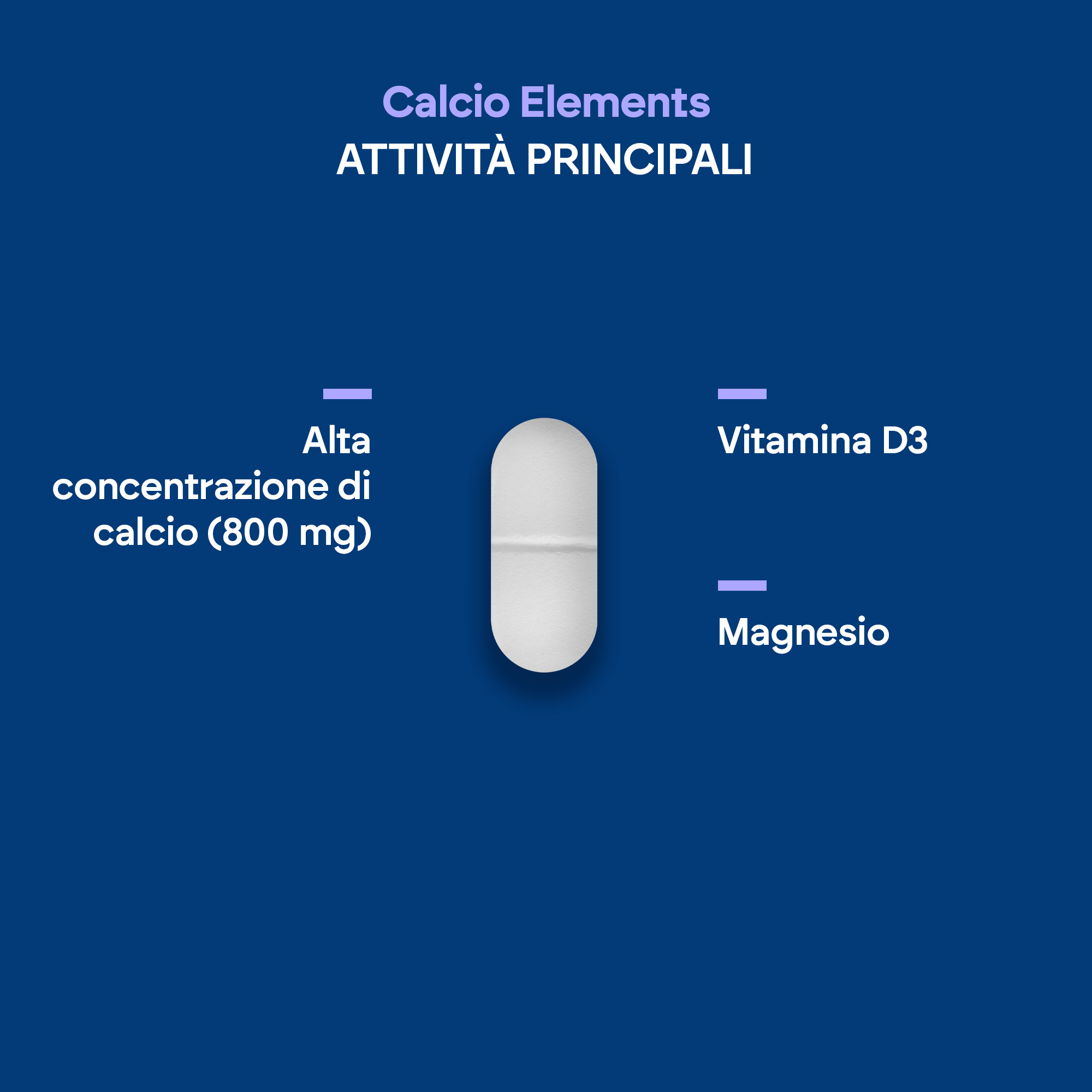 Nutralie Calcio 800 mg - Integratore Per Ossa E Muscoli 90 Compresse