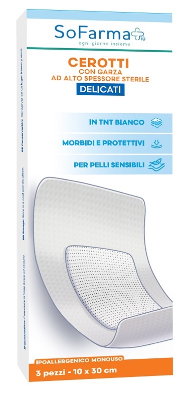 CEROTTO DEL 10X20CM SOFARMA 3P