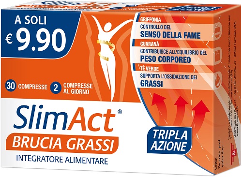 SLIM ACT BRUCIA GRASSI 30CPR