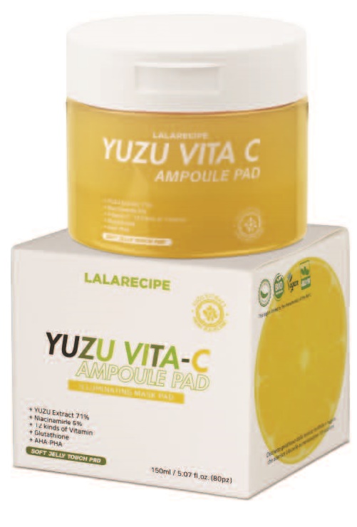 LALARECIPE YUZU VITA C PAD