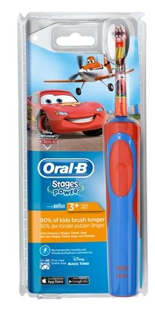 Oral-B Vitality Stages Power Spazzolino Elettrico Bambino Cars Oral-B Vitality Stages Power Spazzolino Elettrico Bambino Cars