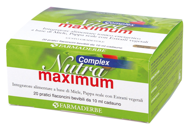 NUTRA MAXIMUM COMPLEX 20FL