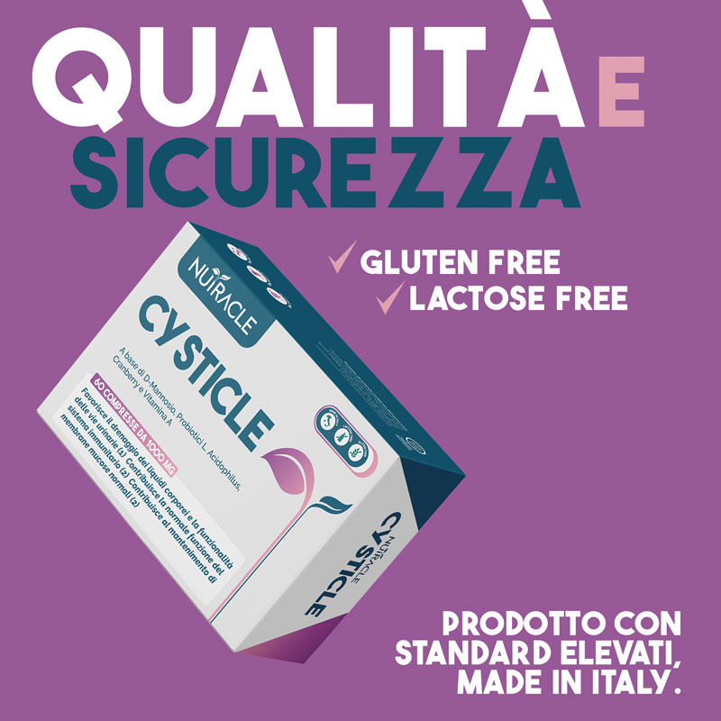 Nutracle Cysticle 60 Compresse - Integratore Per Le Vie Urinarie