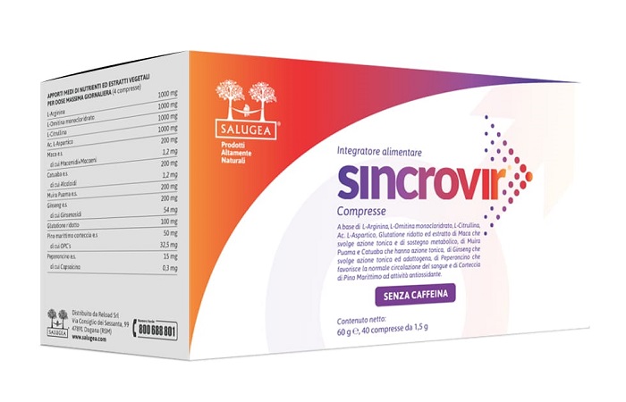 SALUGEA SINCROVIR 40CPR SALUGEA SINCROVIR 40CPR