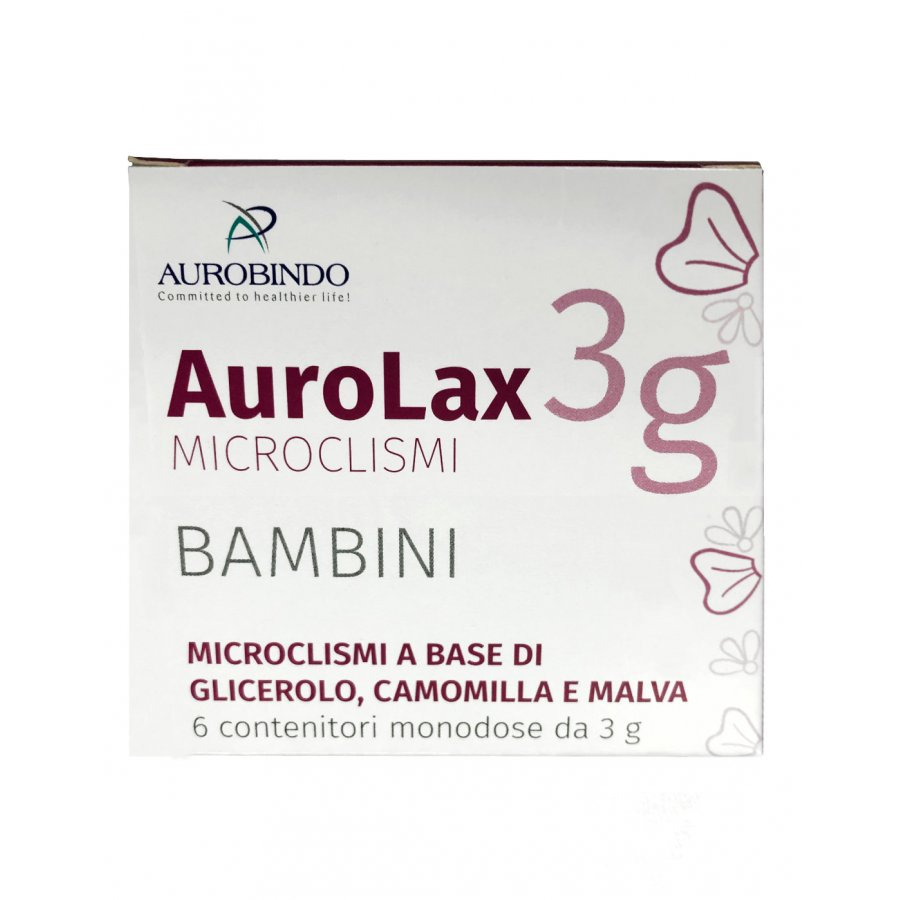 AUROLAX MICROCLISMI BAMBINI 6P AUROLAX MICROCLISMI BAMBINI 6P