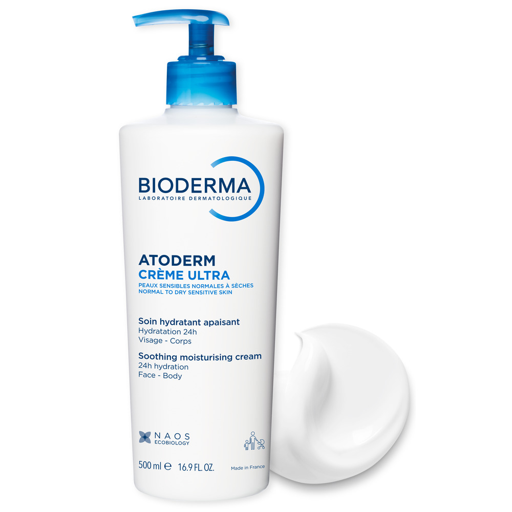 Bioderma Atoderm Crème Ultra - Crema Idratante Ultra-Nutriente Per Pelle Normale A Secca 500 ml