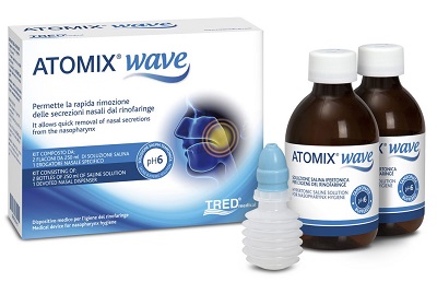 Atomix Wave Dispositivo Igiene Rinofaringea 250 ml Atomix Wave Dispositivo Igiene Rinofaringea 250 ml