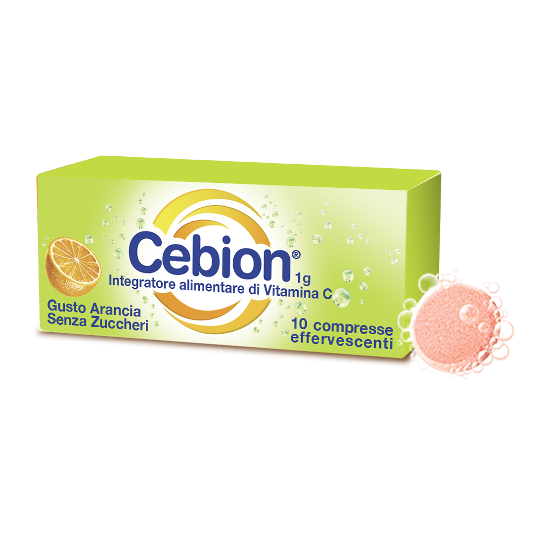 Cebion Effervescente Limone Integratore Vitamina C 10 Compresse
