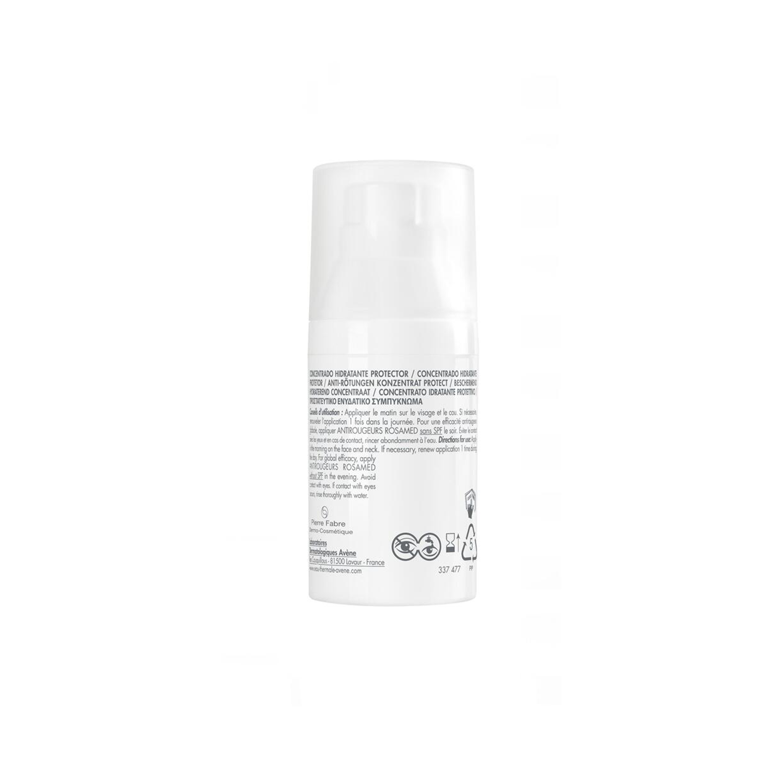 Avène Antirougeurs Rosamed - Concentrato Idratante Protettivo SPF50+ Viso 30 ml