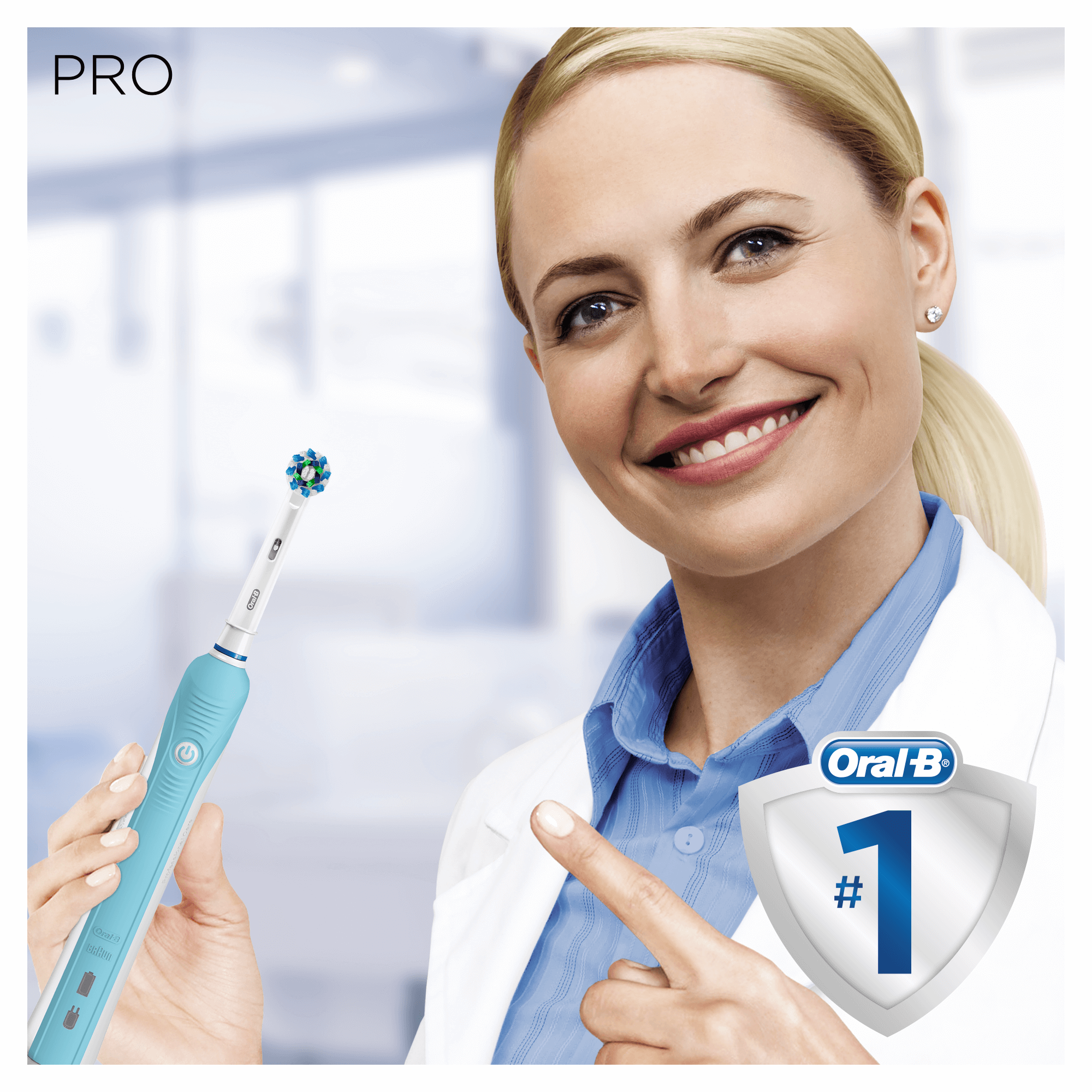 Oral-B Spazzolino Elettrico Ricaricabile Pro1 700, 1 Testina, 1 Spazzolino Oral-B Spazzolino Elettrico Ricaricabile Pro1 700, 1 Testina, 1 Spazzolino