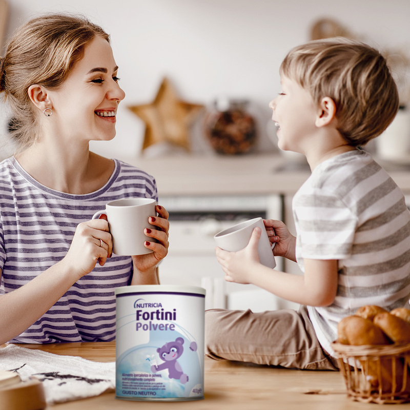 Fortini Polvere Integratore Nutrizionale Gusto Neutro 400 g
