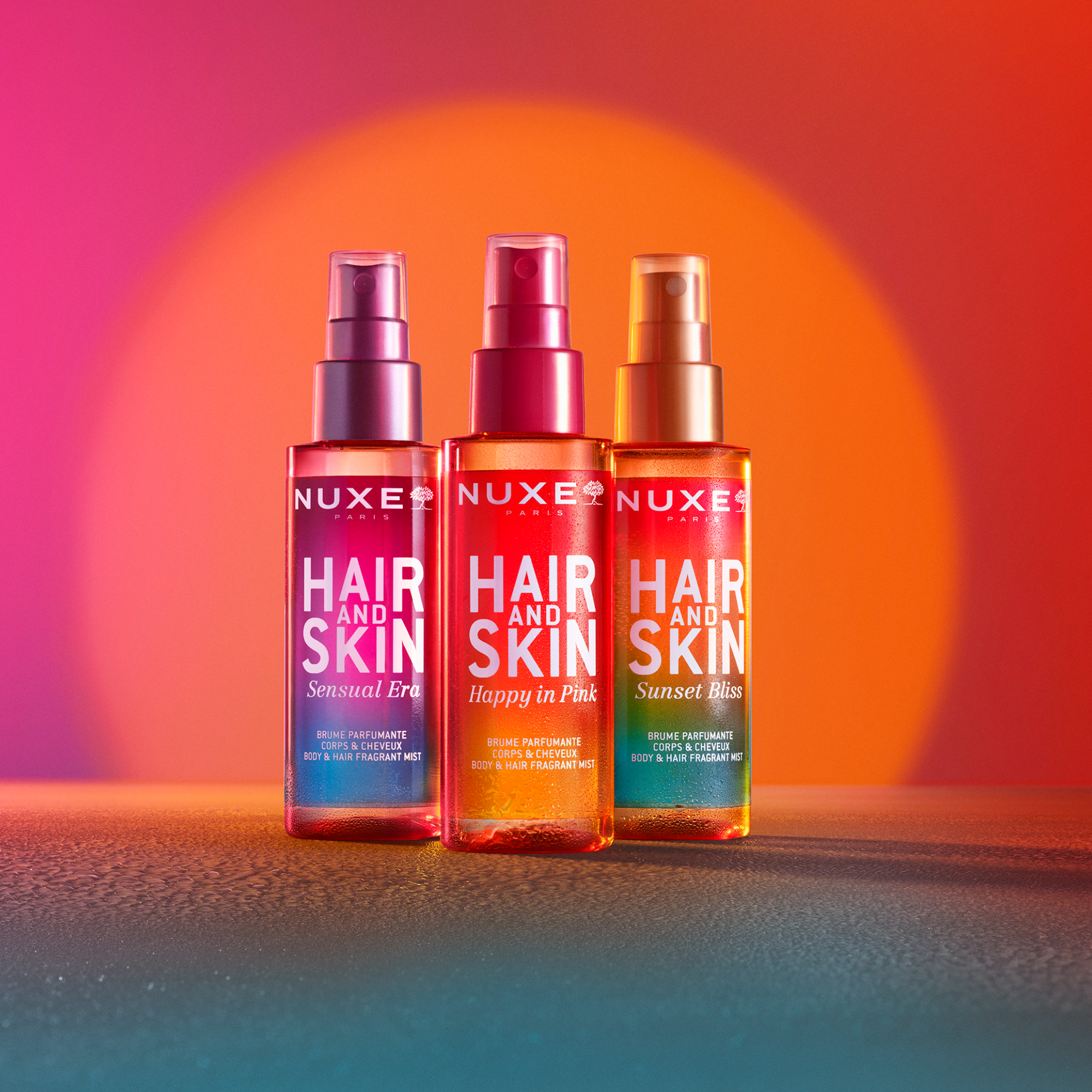 Nuxe - Hair And Skin Happy In Pink - Spray Profumato Corpo E Capelli 100 ml