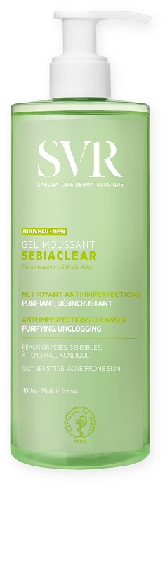 SEBIACLEAR Gel Moussant 400ml