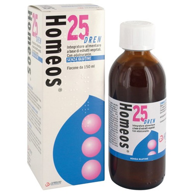 Cemon Homeos 25 Dren Integratore Drenante 150 ml Cemon Homeos 25 Dren Integratore Drenante 150 ml