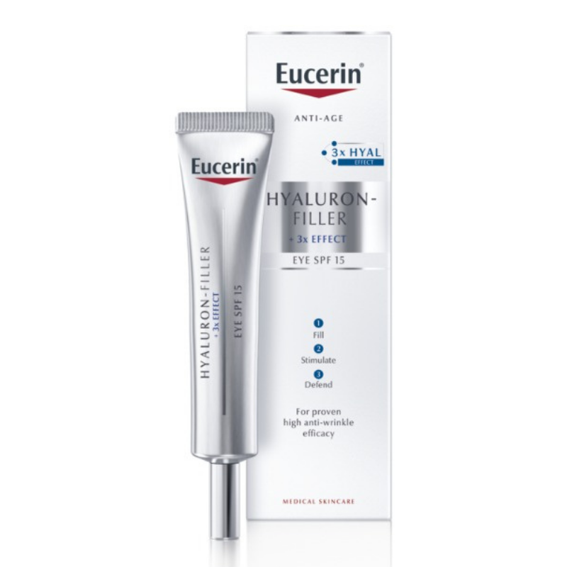 Eucerin Hyaluron-Filler Contorno Occhi Crema Antirughe 15 ml