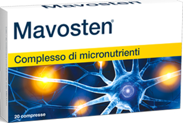Mavosten Integratore di Micronutrienti per Nervi Sani 20 Compresse Mavosten Integratore di Micronutrienti per Nervi Sani 20 Compresse
