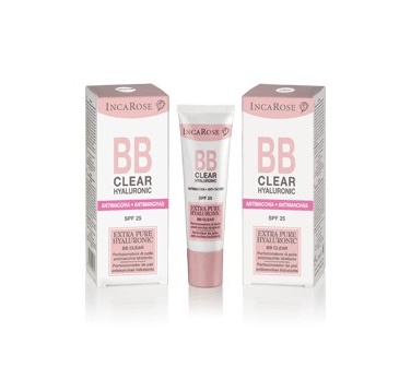 Incarose BB Clear SPF 25 Extra Pure Hyaluronic antimacchia idratante light 30ml