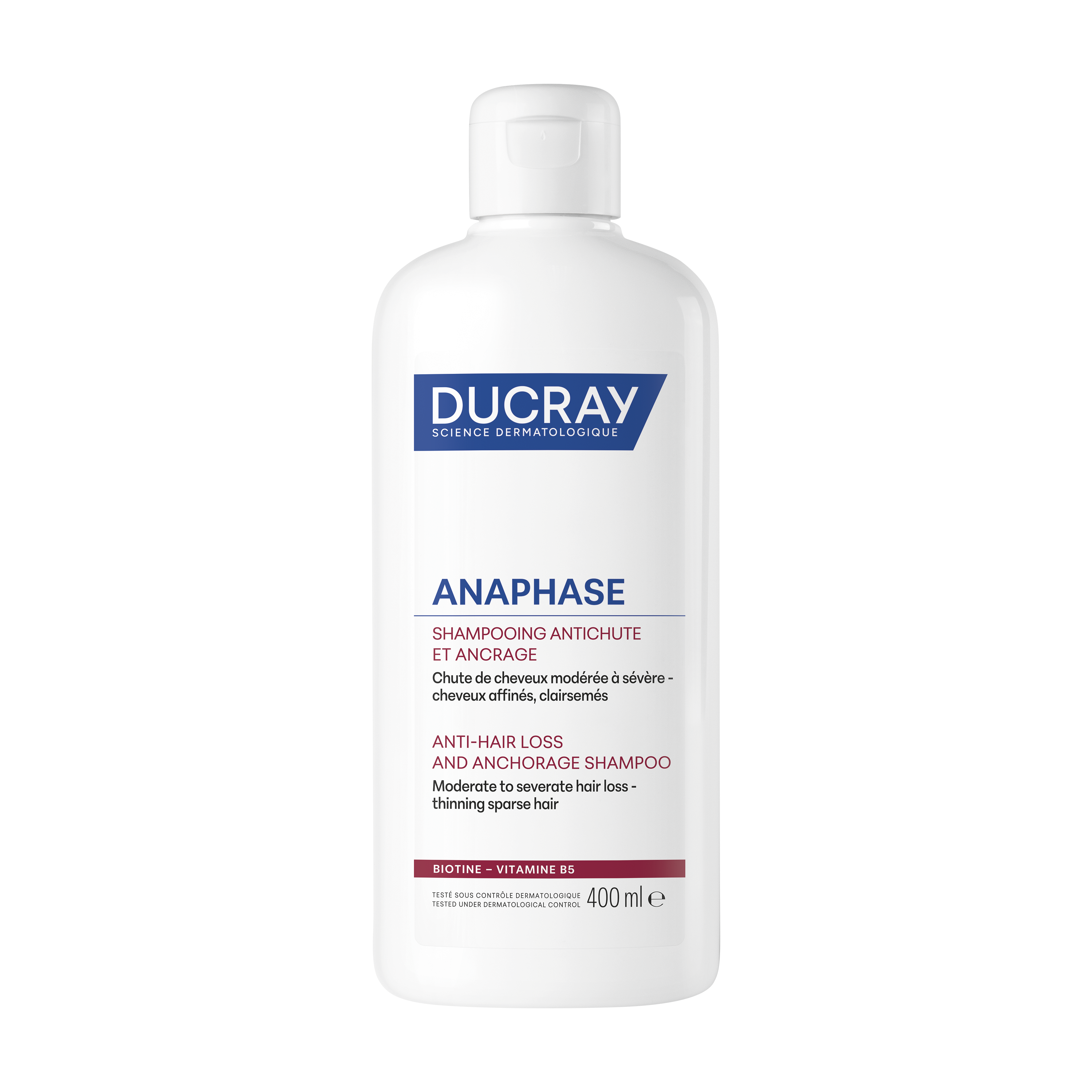 Ducray - Anaphase+ - Shampoo Contro La Caduta E L'Ancoraggio Dei Capelli 400 ml