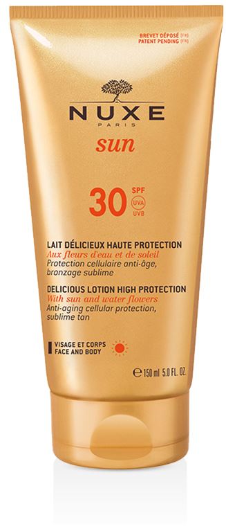Nuxe Sun SPF30 Latte Delizioso alta protezione anti-et