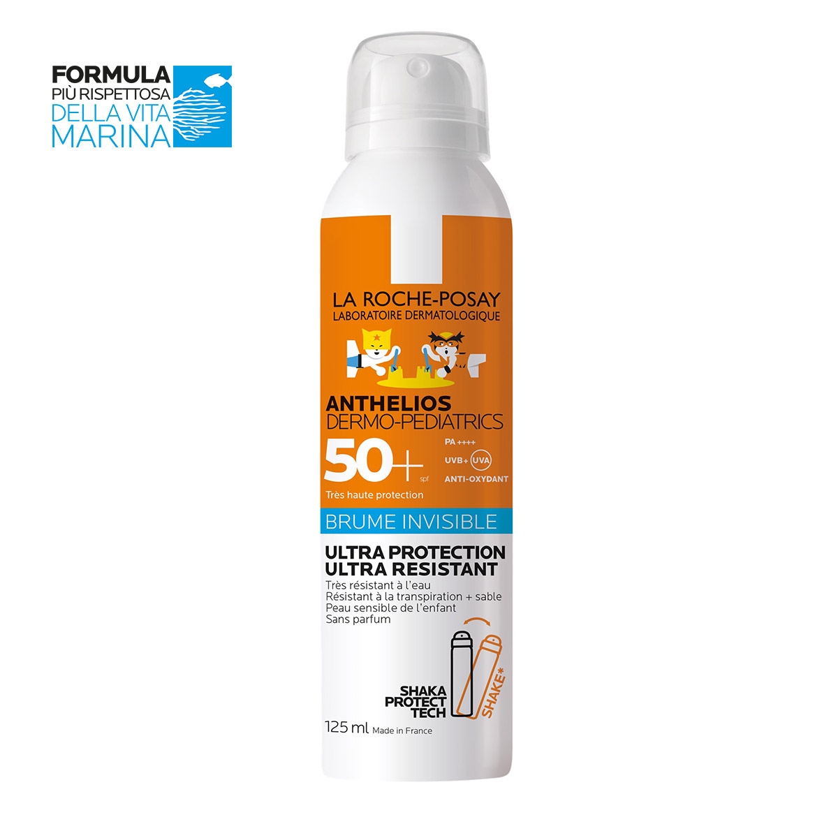 La Roche Posay Anthelios Dermo-Pediatrics Spray Multidirezione SPF 50+ Corpo 125 ml