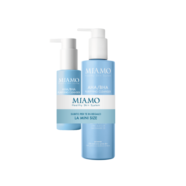 MIAMO ACNEVER AHA/BHA PURIFYING CLEANSER DUO 250 ML + 50ML