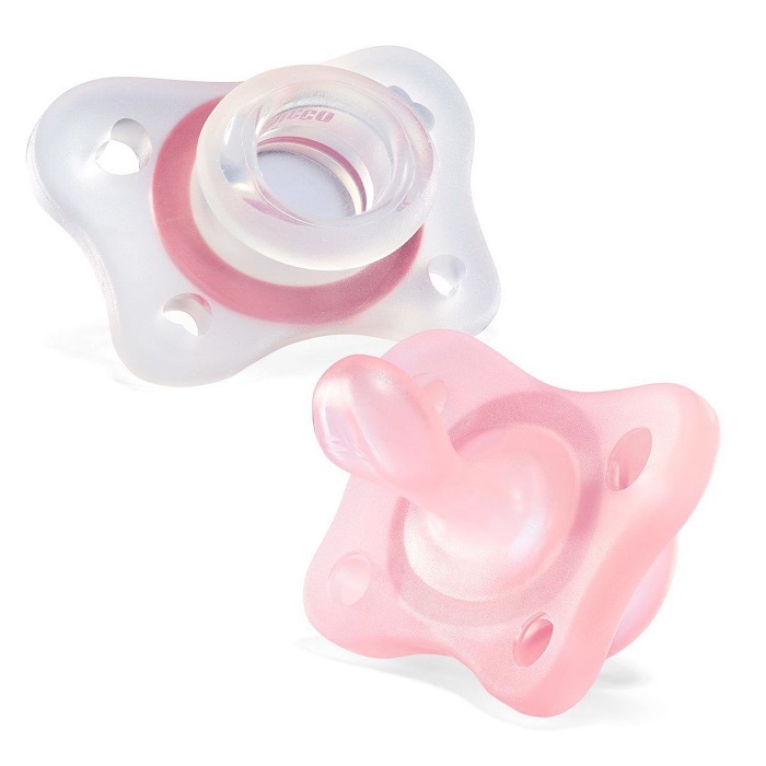 CHICCO Gomm.PH.Girl Sil.2-6m 2pz