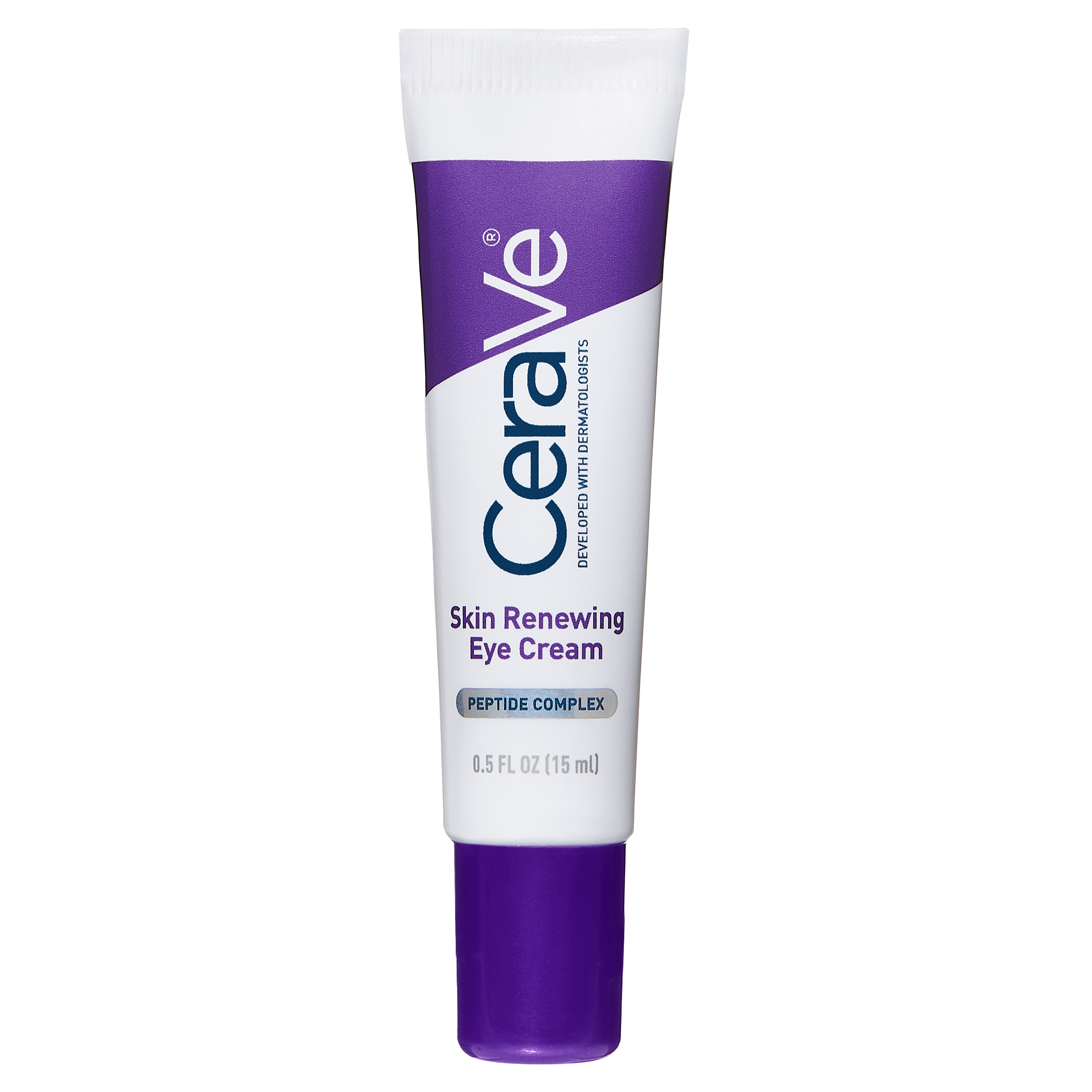  CeraVe Skin Renewing Crema Contorno Occhi Peptidi,  Con Complesso di Peptidi, 3 Ceramidi Essenziali, Niacinamide e Caffeina,  Per i Primi Segni dell'Età, 15ml