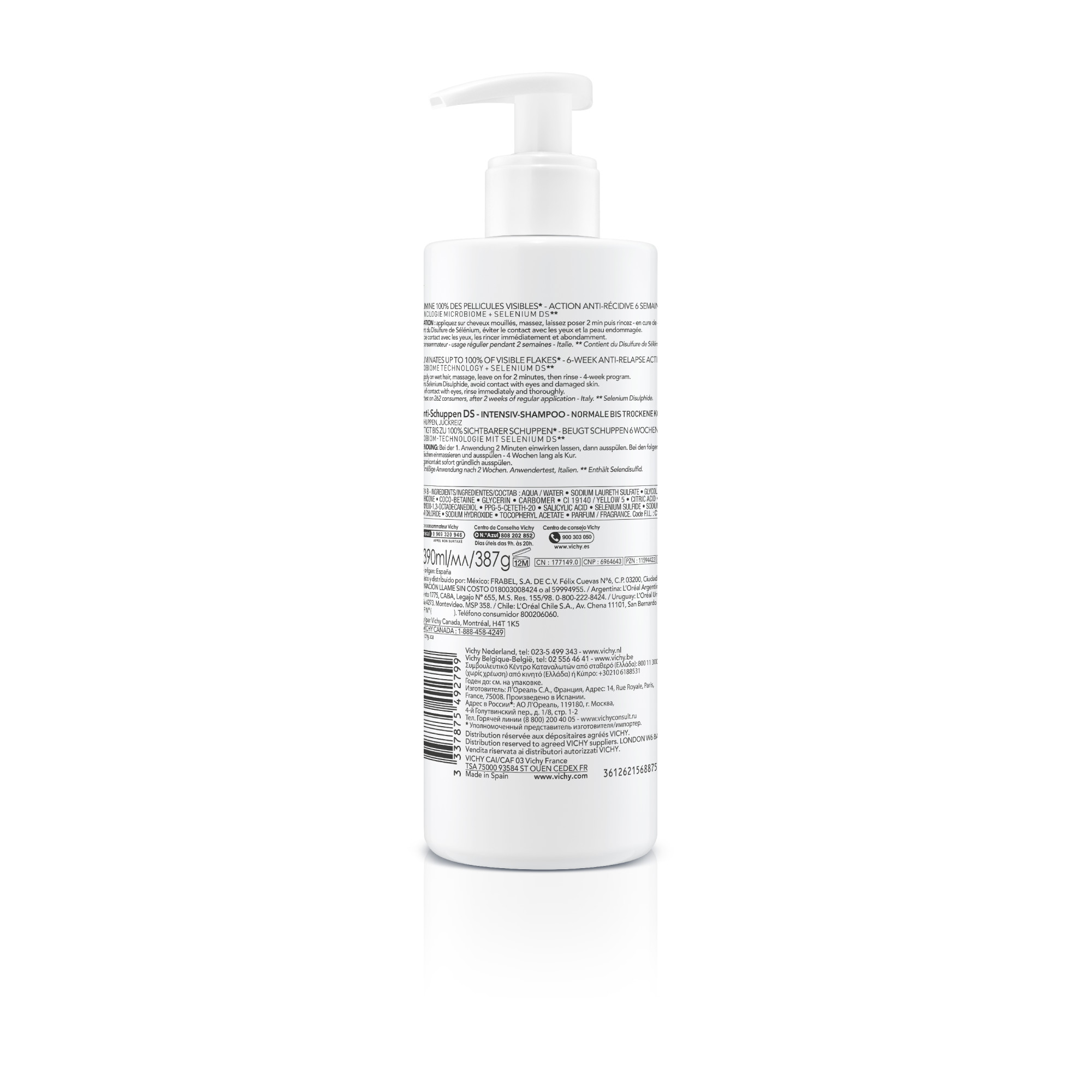 DERCOS SHAMPOO ANTIFORFORA SEC