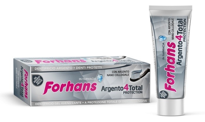 FORHANS DENTIFRICIO SILVER4WHITE 75ML FORHANS DENTIFRICIO SILVER4WHITE 75ML