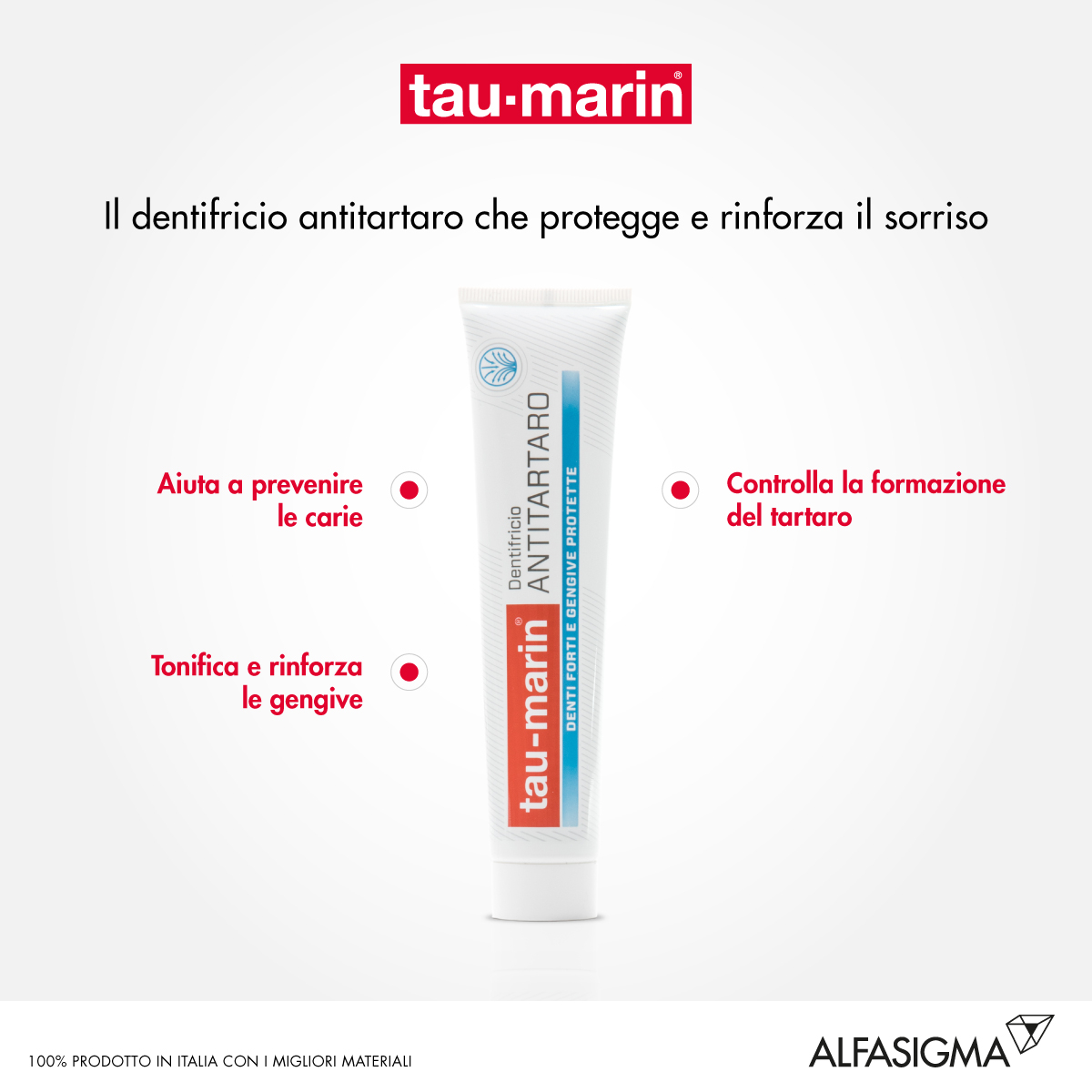 Tau-Marin Dentifricio Antitartaro 75 ml Tau-Marin Dentifricio Antitartaro 75 ml