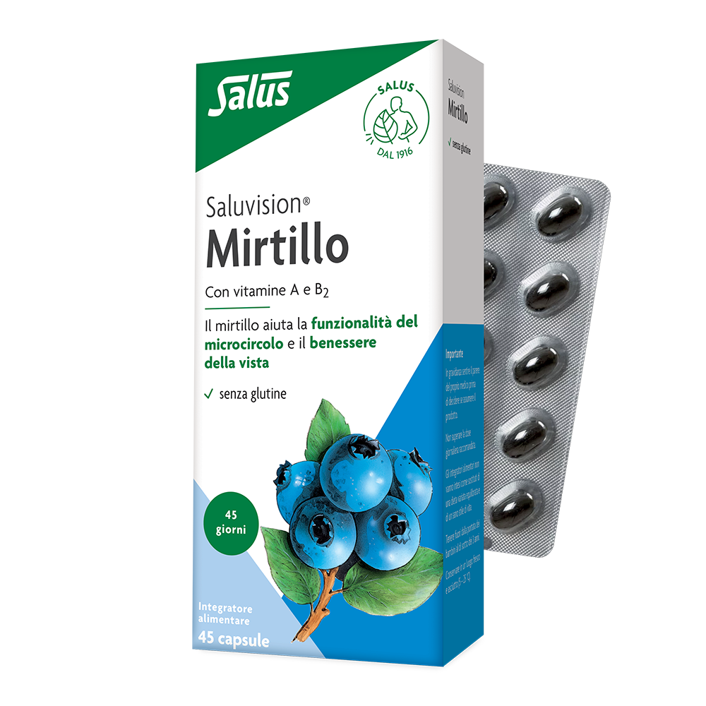 Salus - Saluvision Mirtillo 45 Capsule - Integratore Per Il Benessere Della Vista
