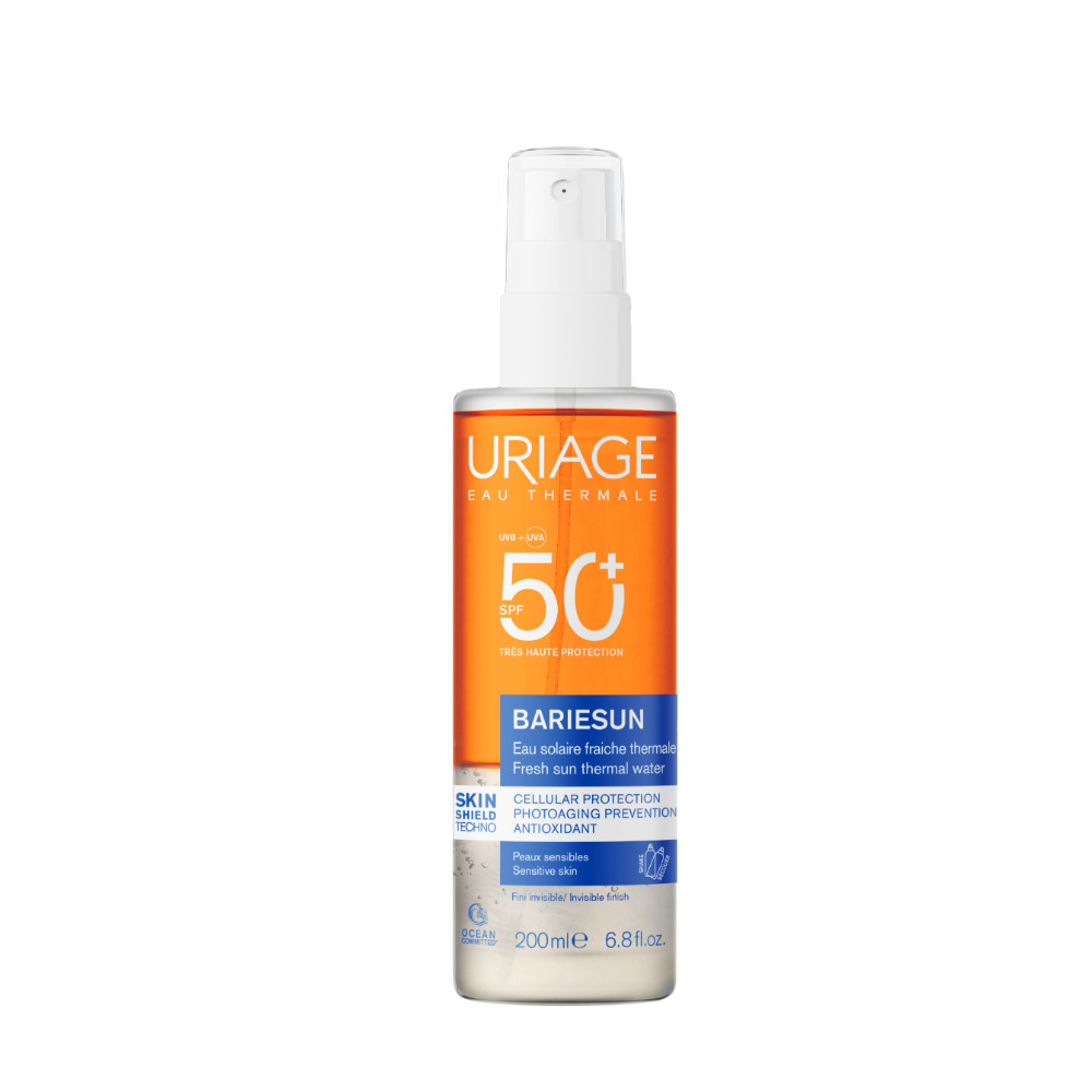 Uriage - Bariesun - Acqua Solare Fresca SPF50+ Viso, Corpo E Capelli 200 ml