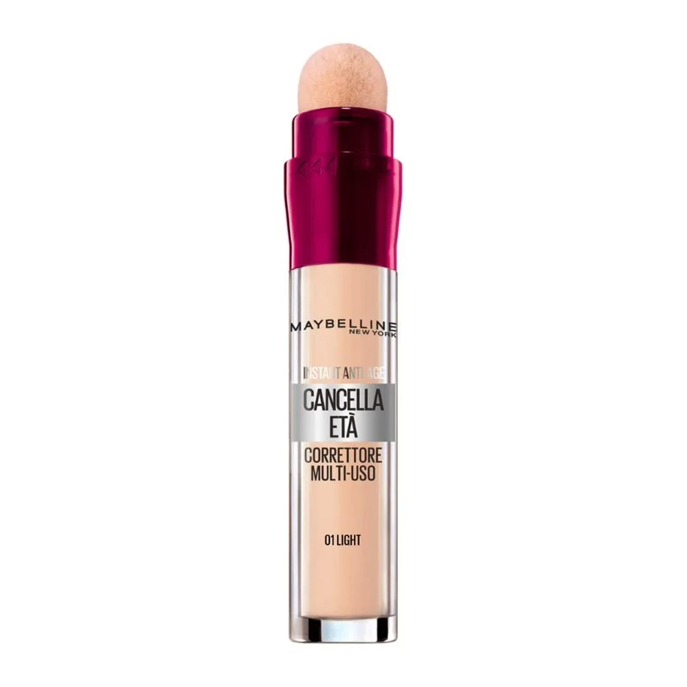 Maybelline Instant Anti Age Correttore Liquido Cancella Età 01 Light, 6.8ml