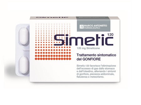 Simetic 120 - Integratore per gonfiore e meteorismo - 30 compresse Simetic 120 - Integratore per gonfiore e meteorismo - 30 compresse