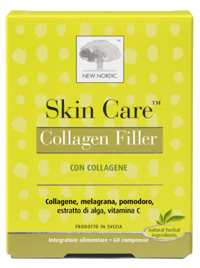 Skincare Collagen Filler integratore alimentare utile per la pelle 60 compresse