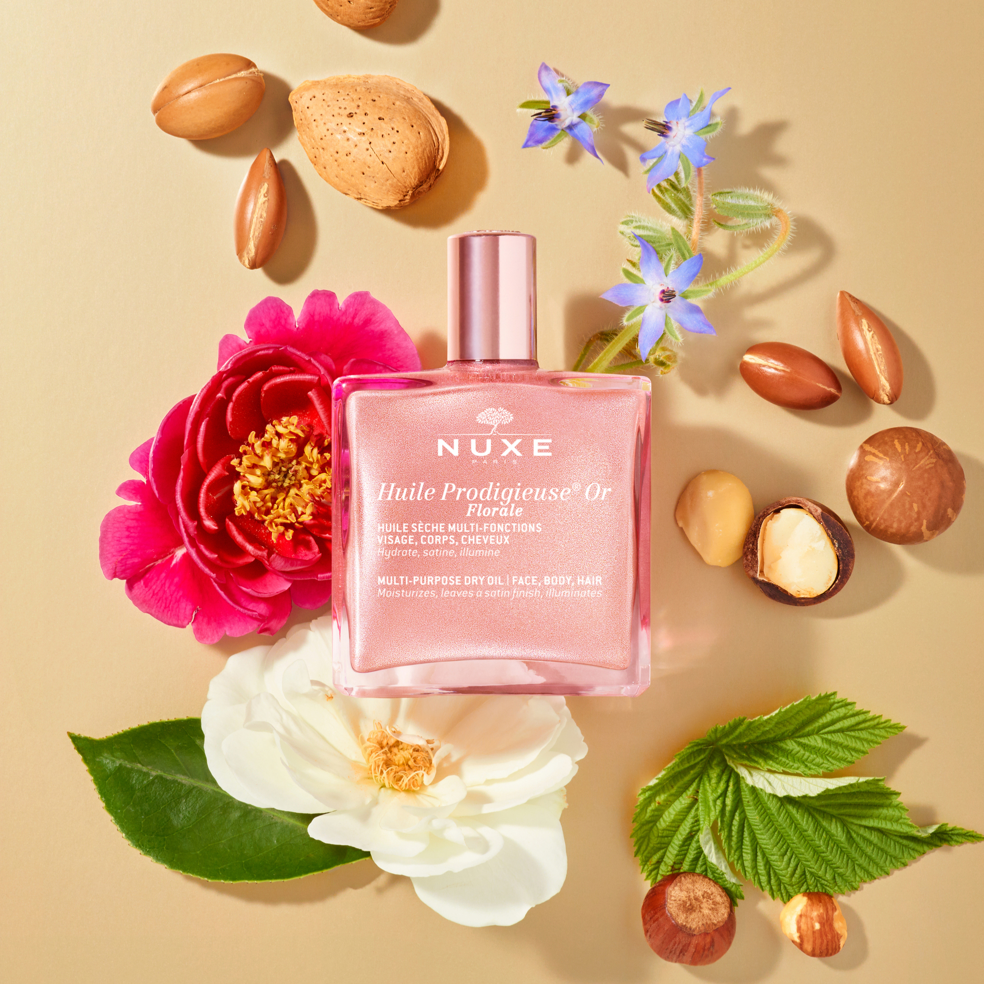 Nuxe Huile Prodigieuse® Or Florale Olio Idratante 50ml.