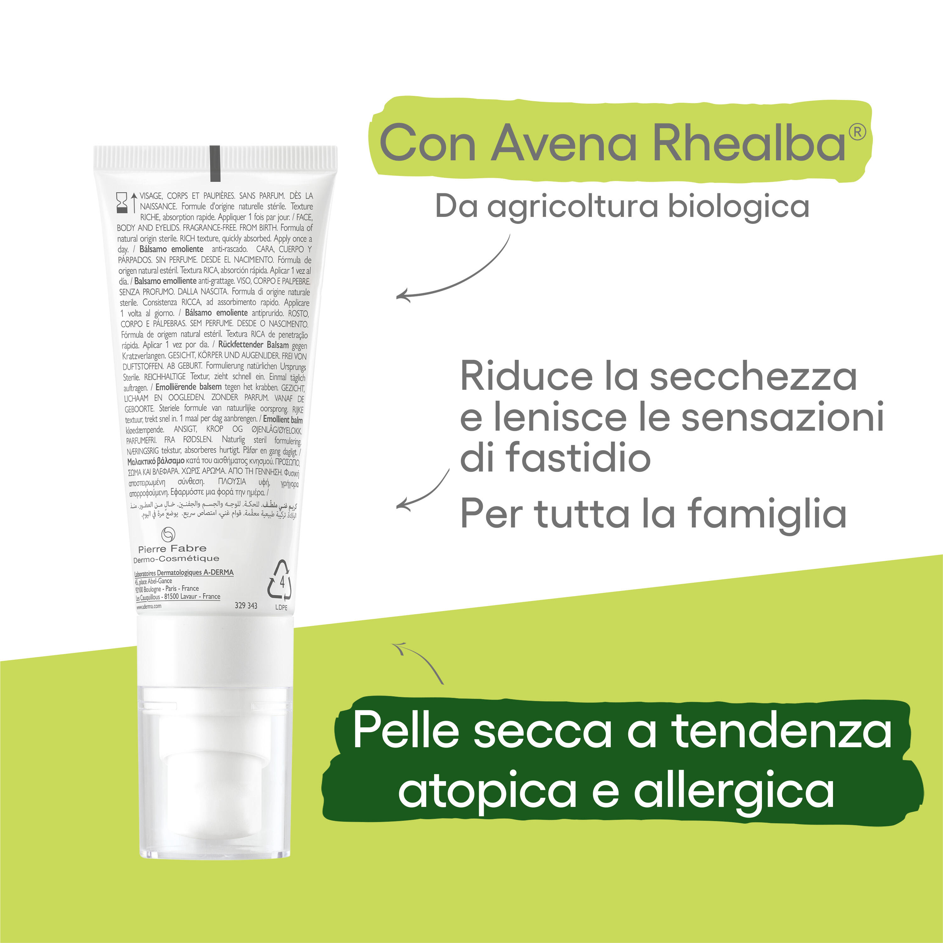 A-Derma Exomega Allergo - Balsamo Emolliente 40 ml