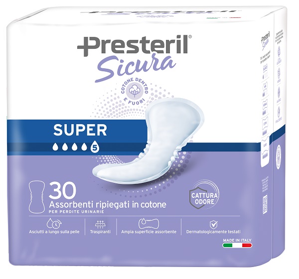 PRESTERIL SICURA AS SUPER 30PZ