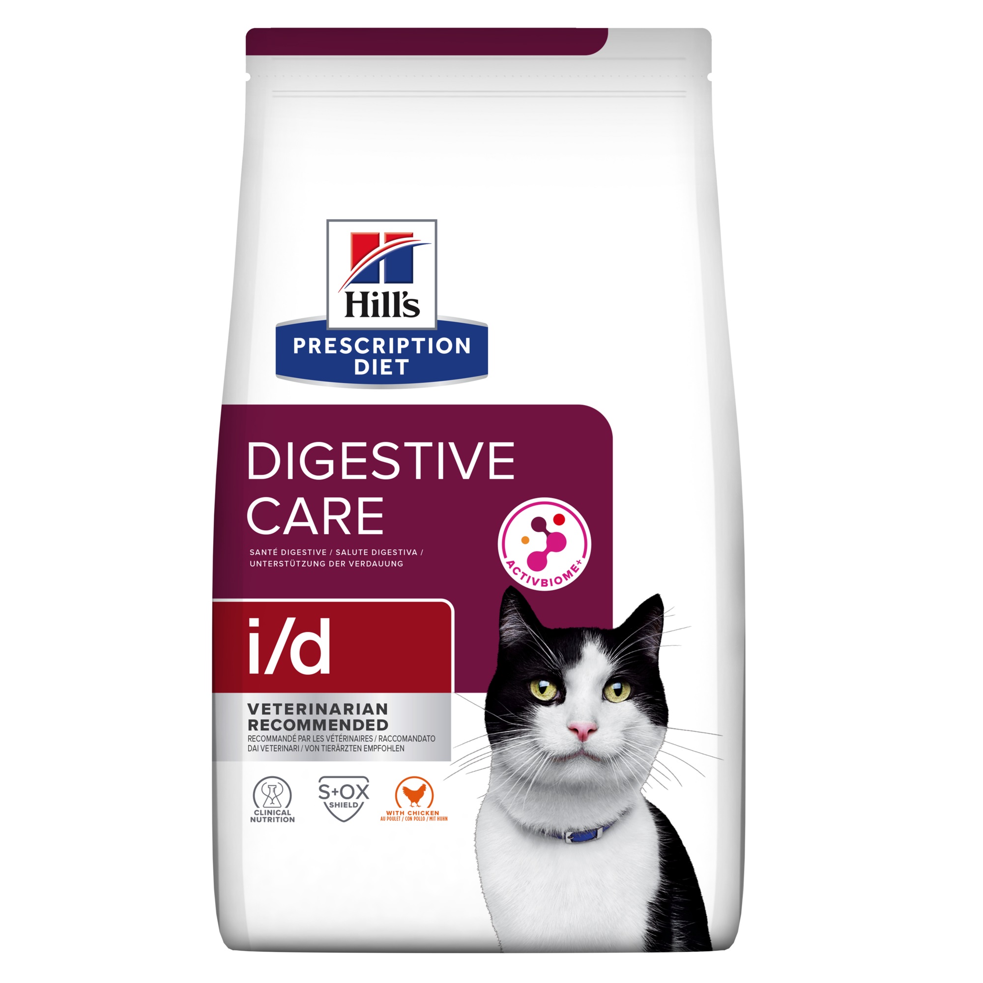 HILL'S GATTO DIET I/D DIGESTIVE CARE BIOME POLLO 1,5KG