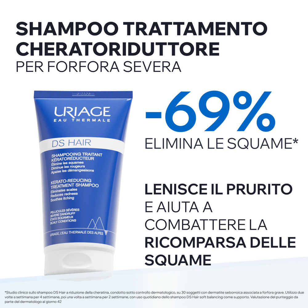 Uriage - DS Hair - Shampoo Cheratoriduttore 150 ml
